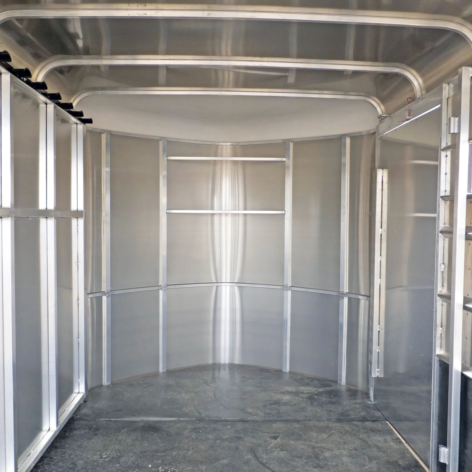 Maverick 14' Aluminum Bumperpull Stock Trailer.